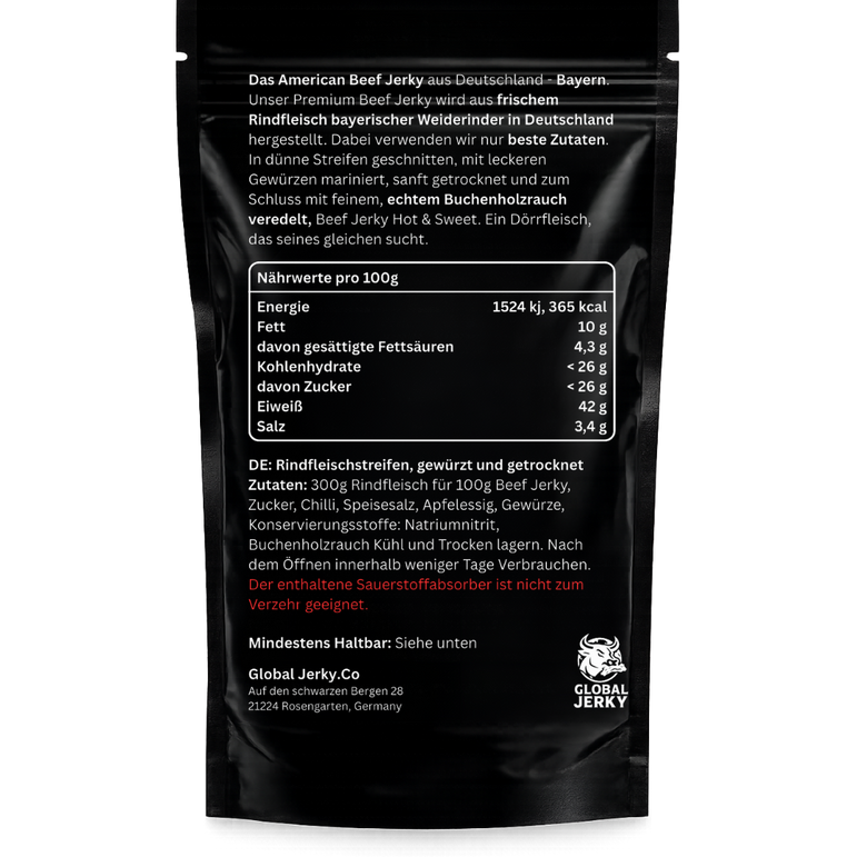 Beef Jerky Hot´N´Sweet